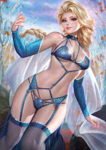 Elsa NeoArtCorE Frozen Hentai Arena