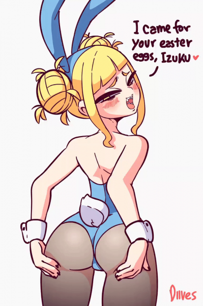 Himiko Toga Horny Easter Bunny Diives My Hero Academia Boku No Hero Academia Hentai Arena