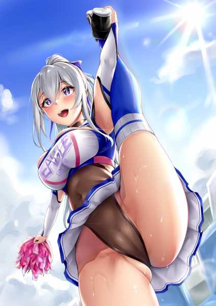 Cheerleader Casablanca Azur Lane Milkshake Hentai Arena