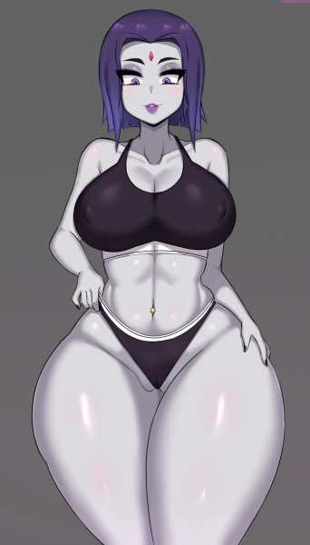 Raven Looks Good Without Her Cloak Teen Titans Hentai Arena