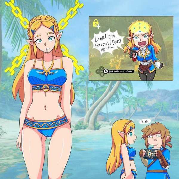 Zelda Mind Stasis Electric Kronos Legend Of Zelda Hentai Arena