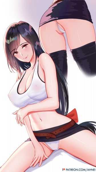 Tifa Looks Hot From Both Angles Ahnei Final Fantasy Hentai Arena