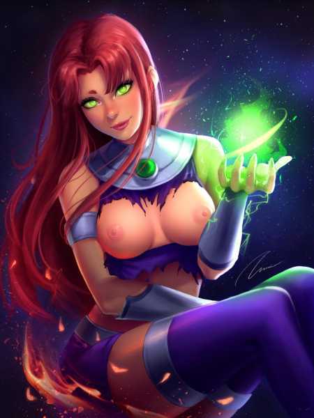 Starfire Arttoru Teen Titans Hentai Arena