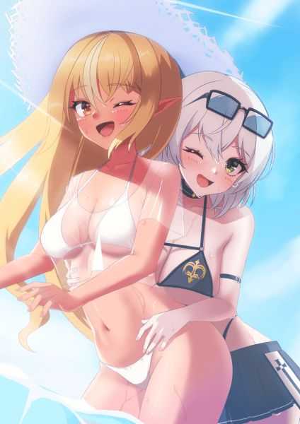 Noel X Flare Hololive Hentai Arena