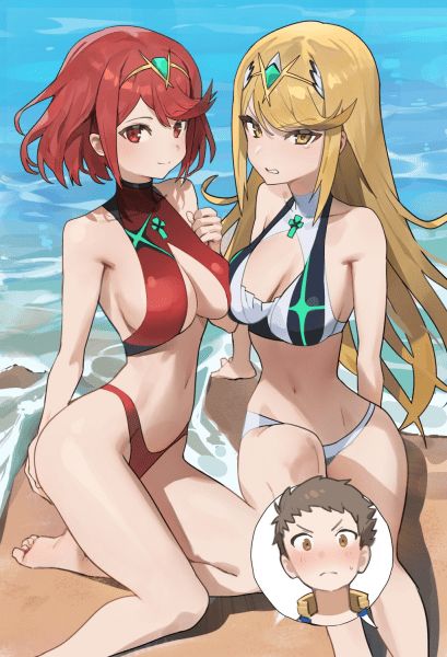 Pyra And Mythra Hentai Arena