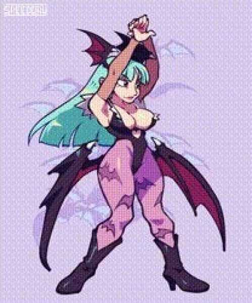 Morrigan Aensland Re Animated Classic Win Poses Speedo Darkstalkers Hentai Arena