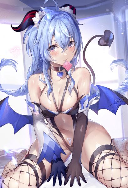 Succubus Ganyu Daefny Genshin Impact Hentai Arena