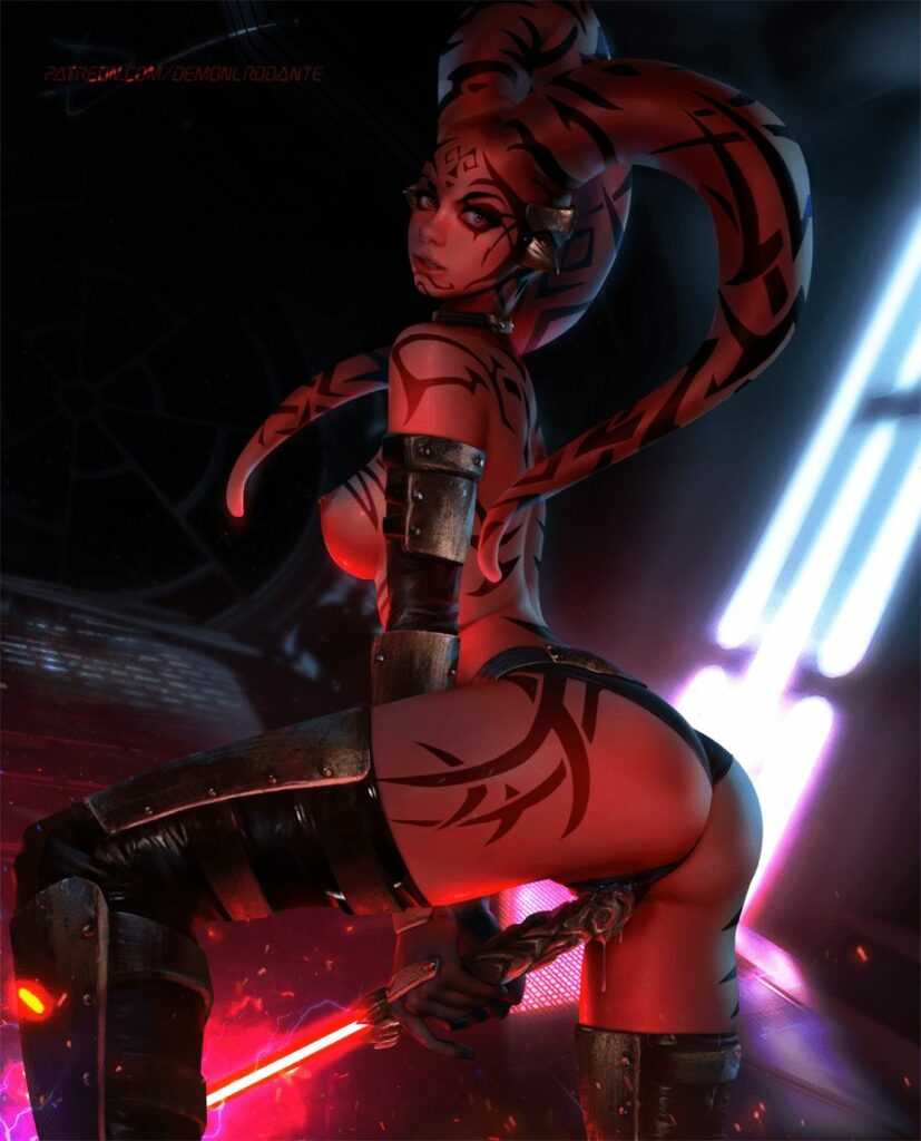 Rey And Darth Talon Ninjart St Star Wars Hentai Arena