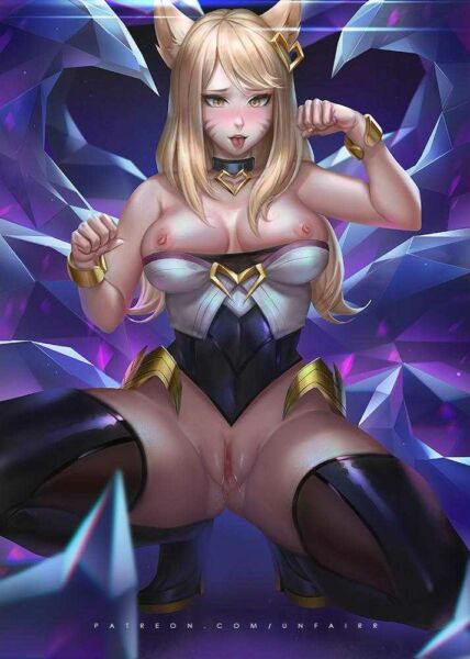 Ahri Unfairr League Of Legends Hentai Arena