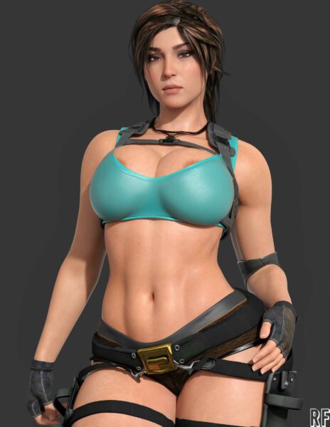 Lara Croft RudeFrog Tomb Raider Hentai Arena