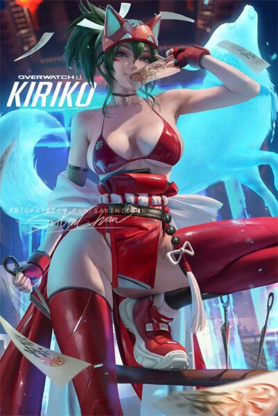 Kiriko Sakimichan Overwatch Hentai Arena