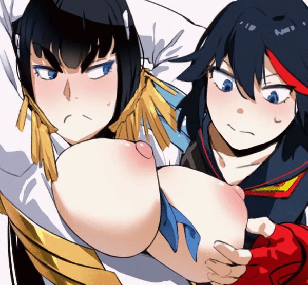 Ryuko Getting A Taste Of Satsuki Milk Kill La Kill Hentai Arena