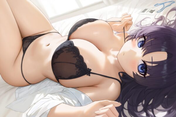 In Bed Next To Yuuka Heine Blue Archive Hentai Arena