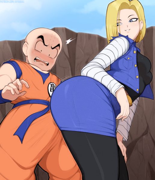 Krillin Vs Android 18 Afrobull Dragonball Z Hentai Arena