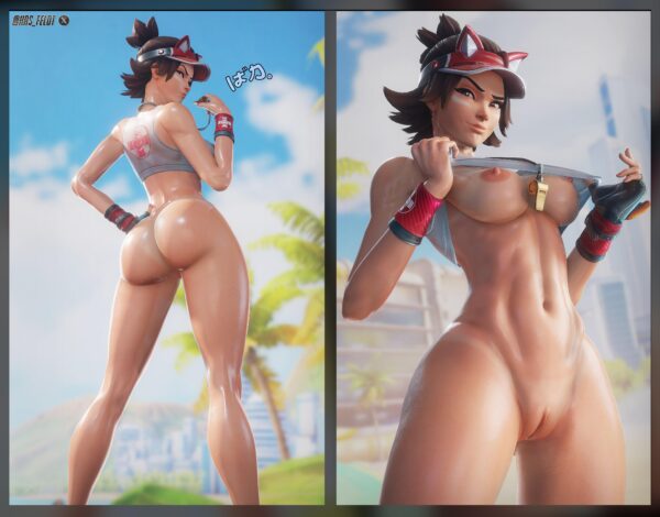 Mercy Lifeguard Cowgirl Bewyx Overwatch Hentai Arena