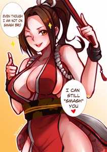 Mai can still smash you, watch out! (Tinnies) [The King of Fighters] 11 - Hentai Arena