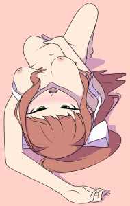 Monika watching you [Doki Doki Literature Club] 7 - Hentai Arena