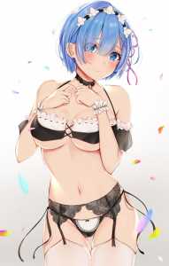 Rem’s got a new outfit to share 9 - Hentai Arena