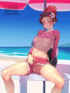 Dva at the beach~ 11 - Hentai Arena