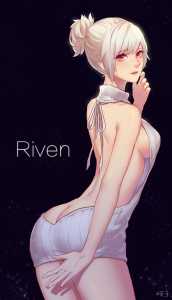 Riven in a virgin killer [LoL](Kezi) 5 - Hentai Arena