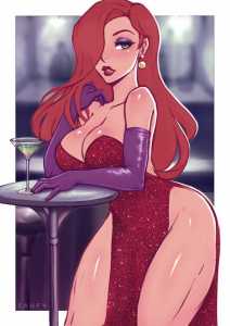 I crave Jessica Rabbit’s thicc thighs [Who Framed Roger Rabbit] (iAHFY) 8 - Hentai Arena