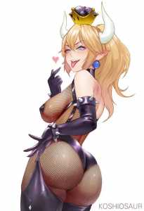 Princess Bowsette [Super Mario] (Koshiosaur) 2 - Hentai Arena