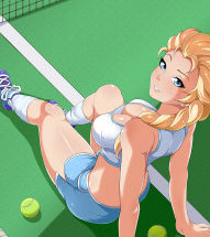 Elsa on the tennis court (Exlic) [Frozen] 5 - Hentai Arena
