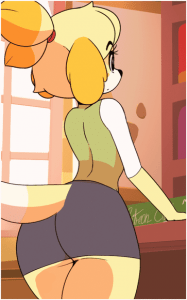 Isabelle fulfilling her duties (civibes) [Animal Crossing] 8 - Hentai Arena