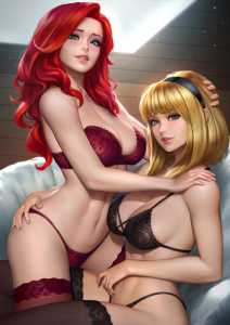 Mary Jane and Gwen Stacy [Spider-man] (Neoartcore) 2 - Hentai Arena