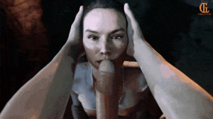 Rey getting mouth-fucked (LorgeGucas) [Star Wars] 11 - Hentai Arena