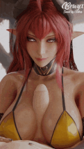 Demon Girl Titjob (Bewyx) [Original Character] 2 - Hentai Arena