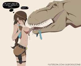 Lara Croft and Lewd Rex (AuroraZone) [Tomb Raider] 3 - Hentai Arena