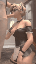 Maid Mercy's special blowjob service (Dreamrider, Volkor) [Overwatch] 10 - Hentai Arena