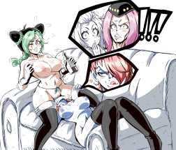 Petra eating out Jolyne [JJBA x Destiny] (Lewdamone) 4 - Hentai Arena