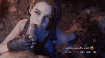 Jill Valentine, Handjob Tease (Bulging Senpai) [Resident Evil] 6 - Hentai Arena