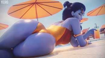 Widowmaker Enjoying the Weather (Yeero) [Overwatch] 2 - Hentai Arena