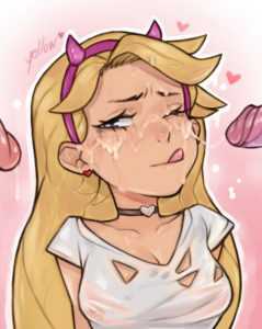 Star Butterfly Bukkake [Star vs the Forces of Evil] (YellowRoom)