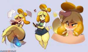 Isabelle after hours [Animal Crossing] (Kanel)