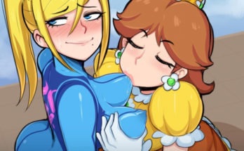 Samus Getting Her Tits Sucked By Daisy (AfroBull) [Metroid, Mario] 3 - Hentai Arena