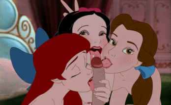 Ariel, Belle and Snow White Royal Blowjob (rooler34) [The Little Mermaid, Snow White, Beauty and the Beast] 8 - Hentai Arena