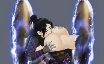 Wraith Extreme self cunnilingus (Shädman) [Apex Legend] 2 - Hentai Arena