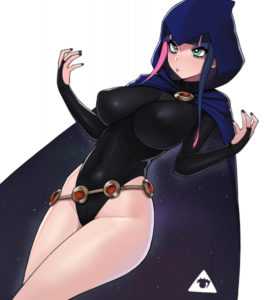 Stocking Wearing Raven’s Outfit [Panty and Stocking with Garterbelt] (Donburikazoku)