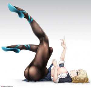 Gwen Stacy Play around with her uniform (Kilalesi) [Marvel Comics, Spider-Man, Spiderverse, Spider-Gwen]