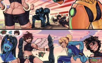 Pit and Samus breed with their dark selves (Boxman) [Super Smash Brothers] 5 - Hentai Arena