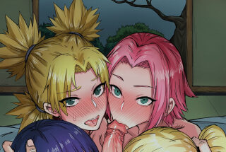 Sakura, Temari, Ino and Hinata (otakuimperium) [Naruto] 4 - Hentai Arena