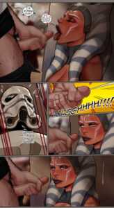 Storm trooper misses Ahsoka (Cherry-Gig) [Star Wars]