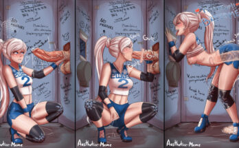 Weiss struggles with libido in the Glory Hole (Aestheticc-Meme) [RWBY] 7 - Hentai Arena