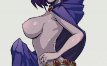 Raven showing off her sexy body (Delux) [DC Comics, Teen Titans] 2 - Hentai Arena