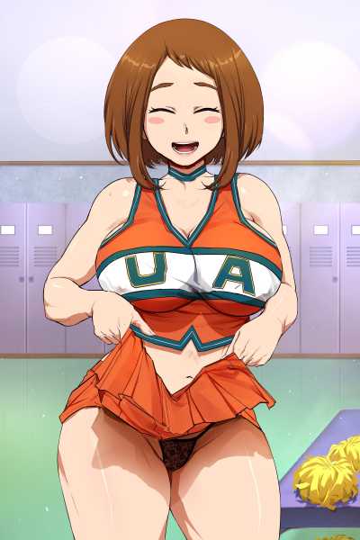 Izuku Ochako And Momo My Hero Academia Krabbytheartist Hentai Arena