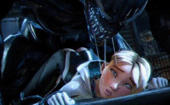 Spidergwen vs Venom [Spider-verse] (froggysfm) 1 - Hentai Arena